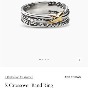 David Yurman ring size 6